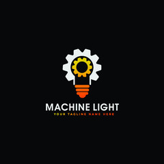 Machine light logo