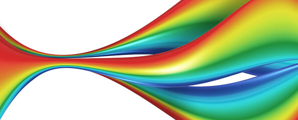 Abstract Rainbow Background