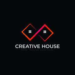 Creative house logo