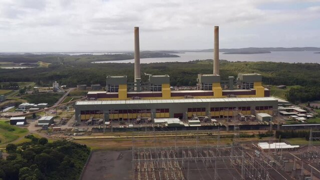 Back from Eraring Power plant electricity generation from termal coal 4k.
