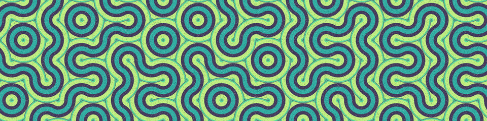 Colour Hexagon Tile Connection art background design illustration