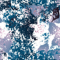 Splash Seamless Pattern. Fashion Concept.