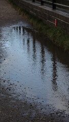Rippling water