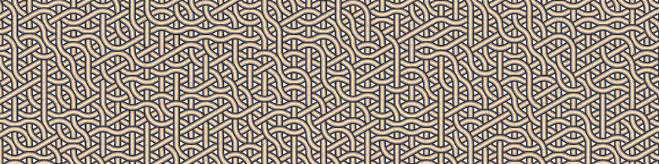 Colour Hexagon Tile Connection art background design illustration