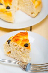 blueberry bread cake dessert