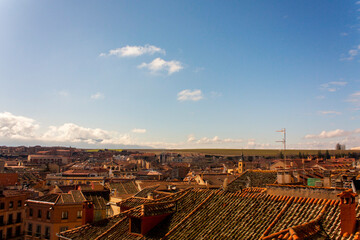 Ciudad de Segovia, Castilla León, España.