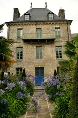 Fototapeta na wymiar L’Hôtel particulier de Boisbilly abritant la Maison du patrimoine de Quimper 