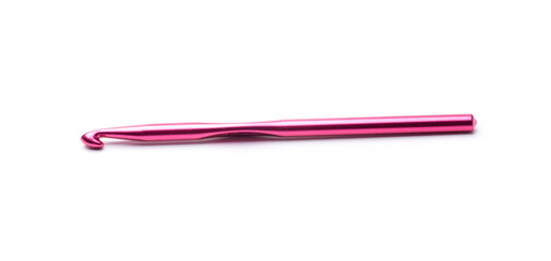 pink metal needle