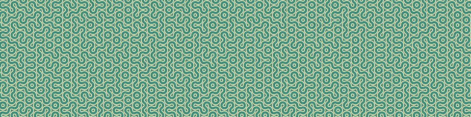 Fototapeta premium Colour Hexagon Tile Connection art background design illustration