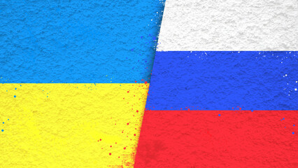 Bandera Ucrania Rusia