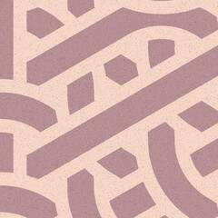 Colour Hexagon Tile Connection art background design illustration