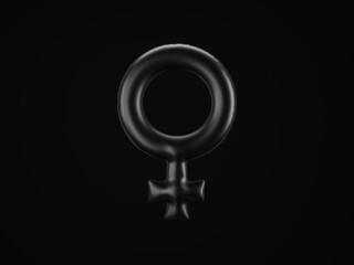 female symbol - template balloon