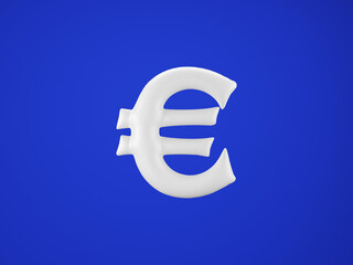 euro symbol - balloon template