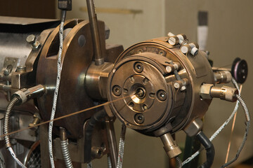 Technological process of electric cable production