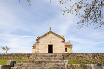 chapel of the Sanctuary of Our Lady of Hearing (Nossa Senhora da Ouvida), Monteiras, Castro Daire, district of Viseu, Portugal