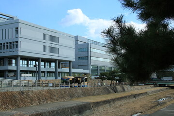 日本の自治体の建物　兵庫県芦屋市の市役所