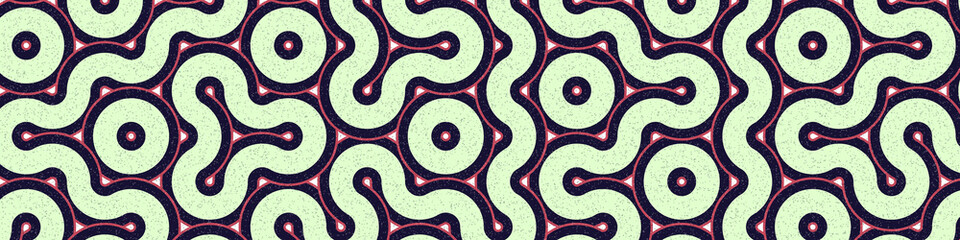 Colour Hexagon Tile Connection art background design illustration