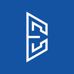Letter E logo icon design template elements