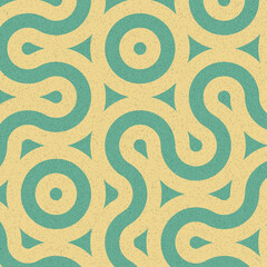 Colour Hexagon Tile Connection art background design illustration