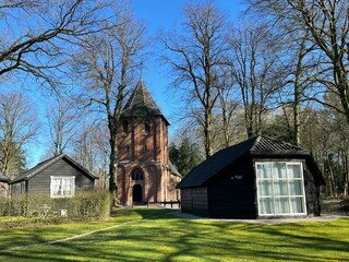 Fototapeta na wymiar Old church in Kootwijk