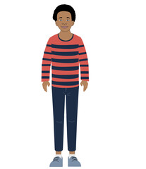 brown boy puppet for adobe character animator 