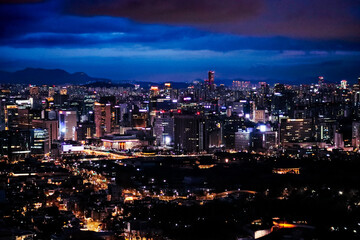 Obraz premium Seoul city view 