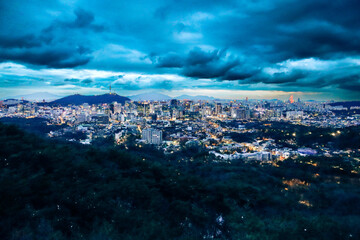 Seoul city view

