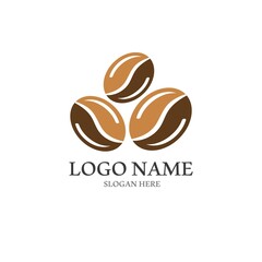 coffee bean icon vector illustration