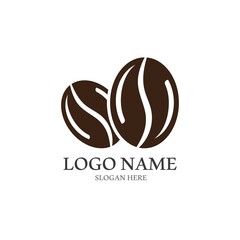 coffee bean icon vector illustration
