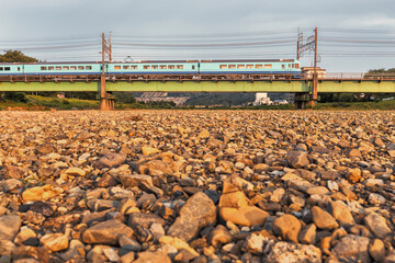 Fototapeta premium 列車の旅