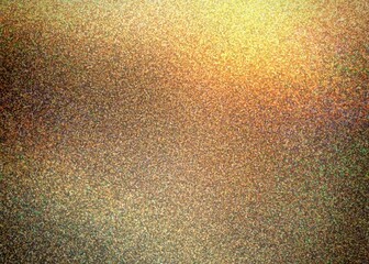 Old golden sanded shimmering texture. Glittering material background with holographic effect.