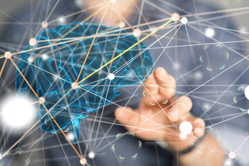  Ui icon medical in hospital with medical technology network concept