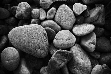Pebbles - Saint Cyrus Beach - Aberdeenshire - Scotland - UK