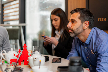 Listening to the conversation