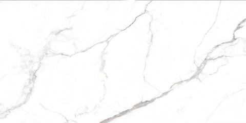 White Carrara Statuario marble texture background, Calcutta glossy marble with grey streaks, Italian Bianco cathedral stone texture, Interior kitchen or Bathroom design for Ceramic tile inkjet