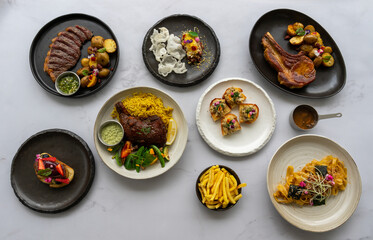 Mixed French and Italian Cuisine Food Mixes 