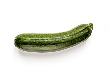 Zucchini isolated on a white background