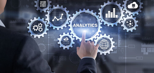 Analytics Data Analysis Strategy Statistic Concept