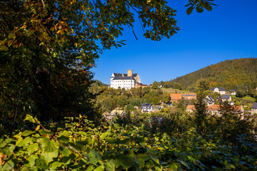 Naklejka premium Burg Scharfenstein