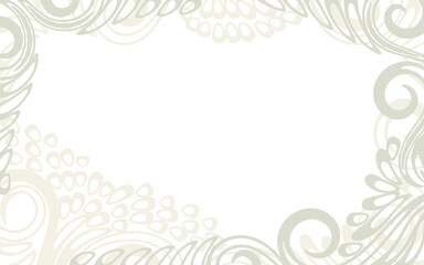 Beautiful vector background with curve elegant decor