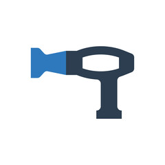 Hair dryer icon
