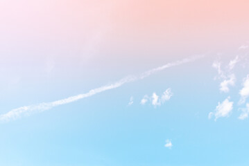 Fototapeta na wymiar Blue sky and white clouds for background