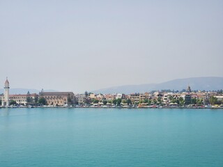 View of Zakynthos town from the sea 