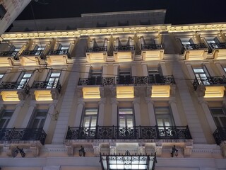 building in the night