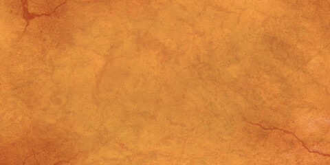 Abstract watercolor wall textures for graphic resources background. orange watercolor painting soft textured on wet white paper background, Orange watercolor background.