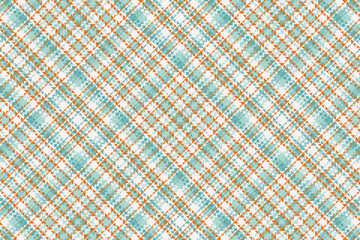 Tartan plaid pattern with texture and retro color.