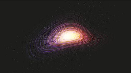 Fantastic Curve interstella on Galaxy background with Milky Way spiral,Universe and starry concept desig,vector