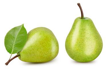 Pear isolated on white background