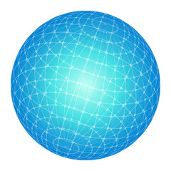 ネットワークの球体イメージ
