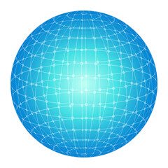 ネットワークの球体イメージ